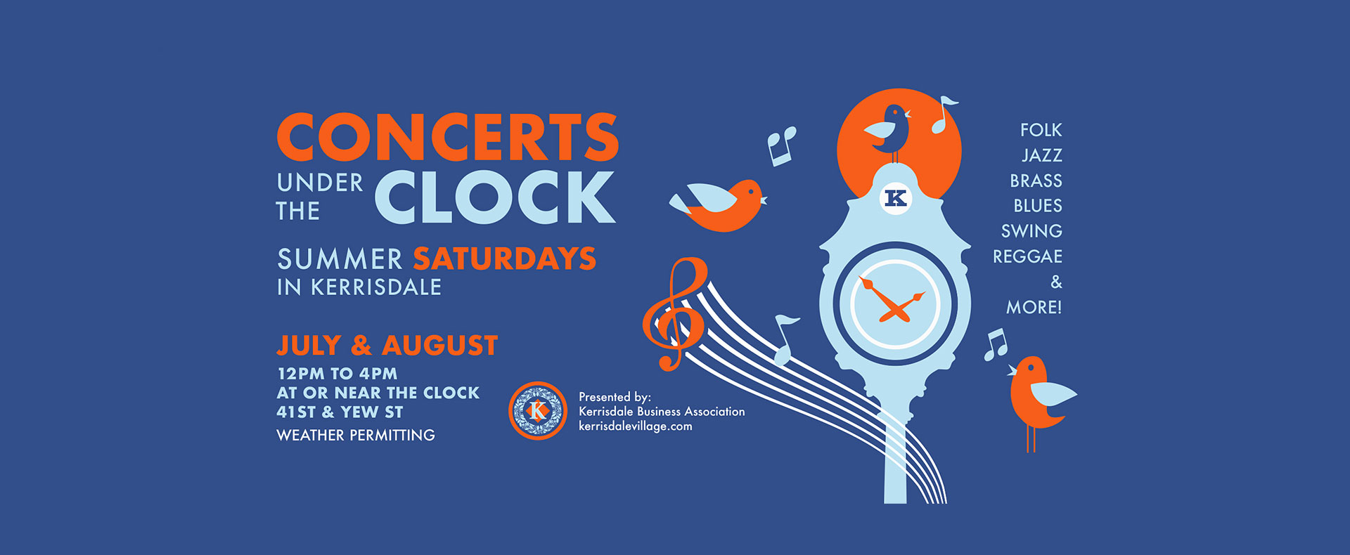 Concerts Under Clock Summer 2025